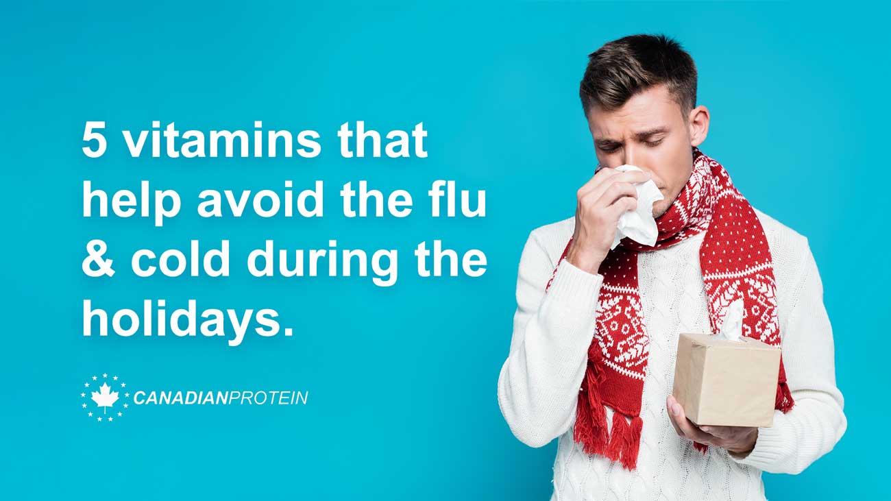 5 vitamins that help avoid the flu & cold during the holidays