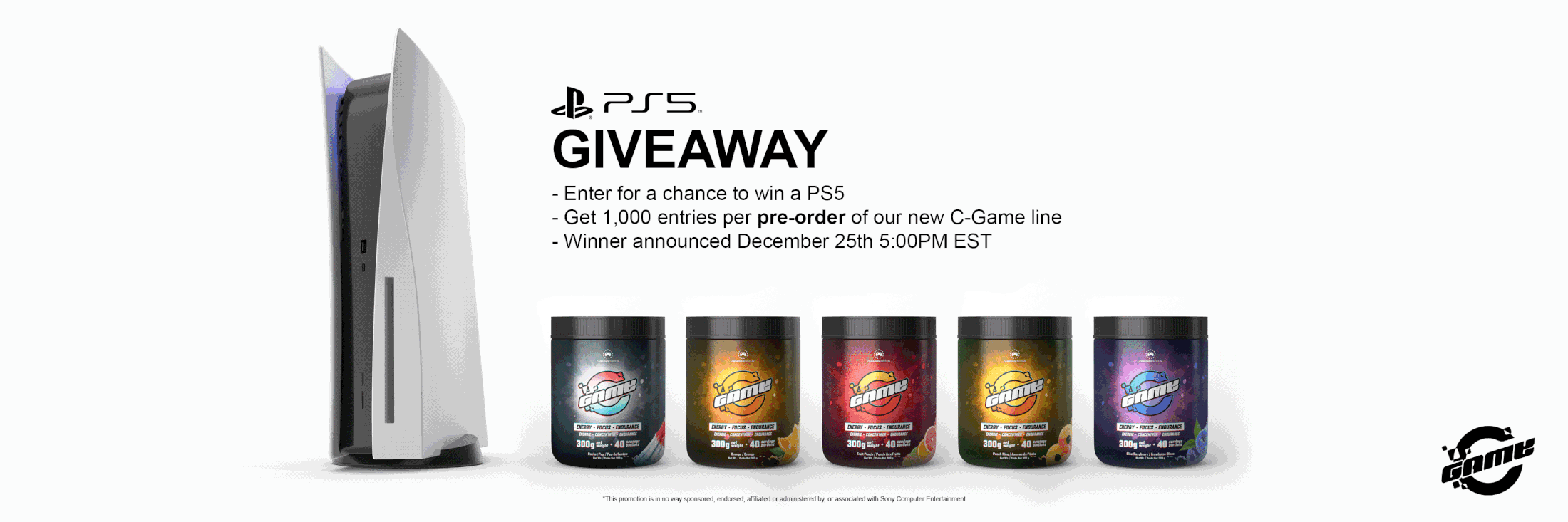 Introducing C-GAME and our PS5 Giveaway