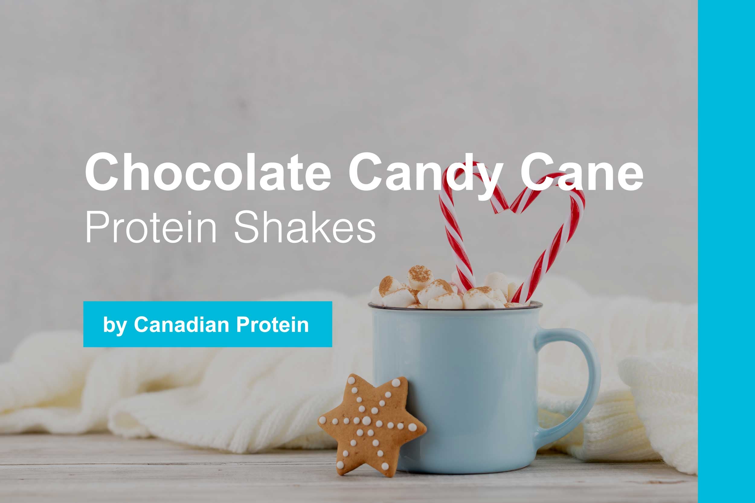 chocolate candy cane protein shake recipe