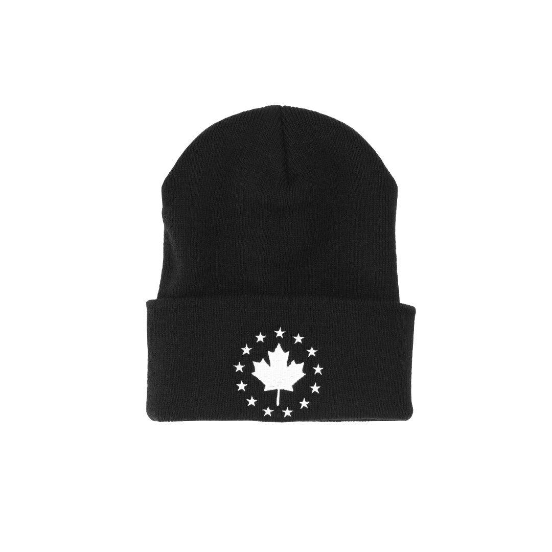 Signature Toque - Black with White Logo