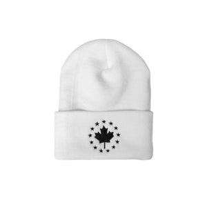 Signature Toque - White with Black Logo