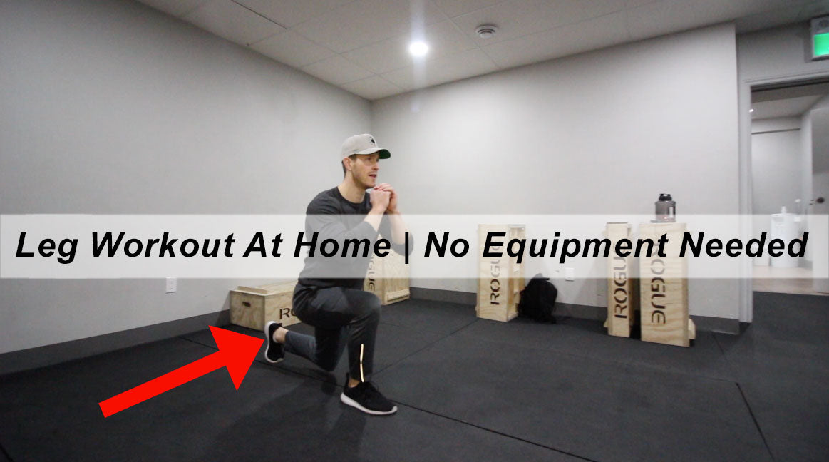At home leg workout with no equipment 