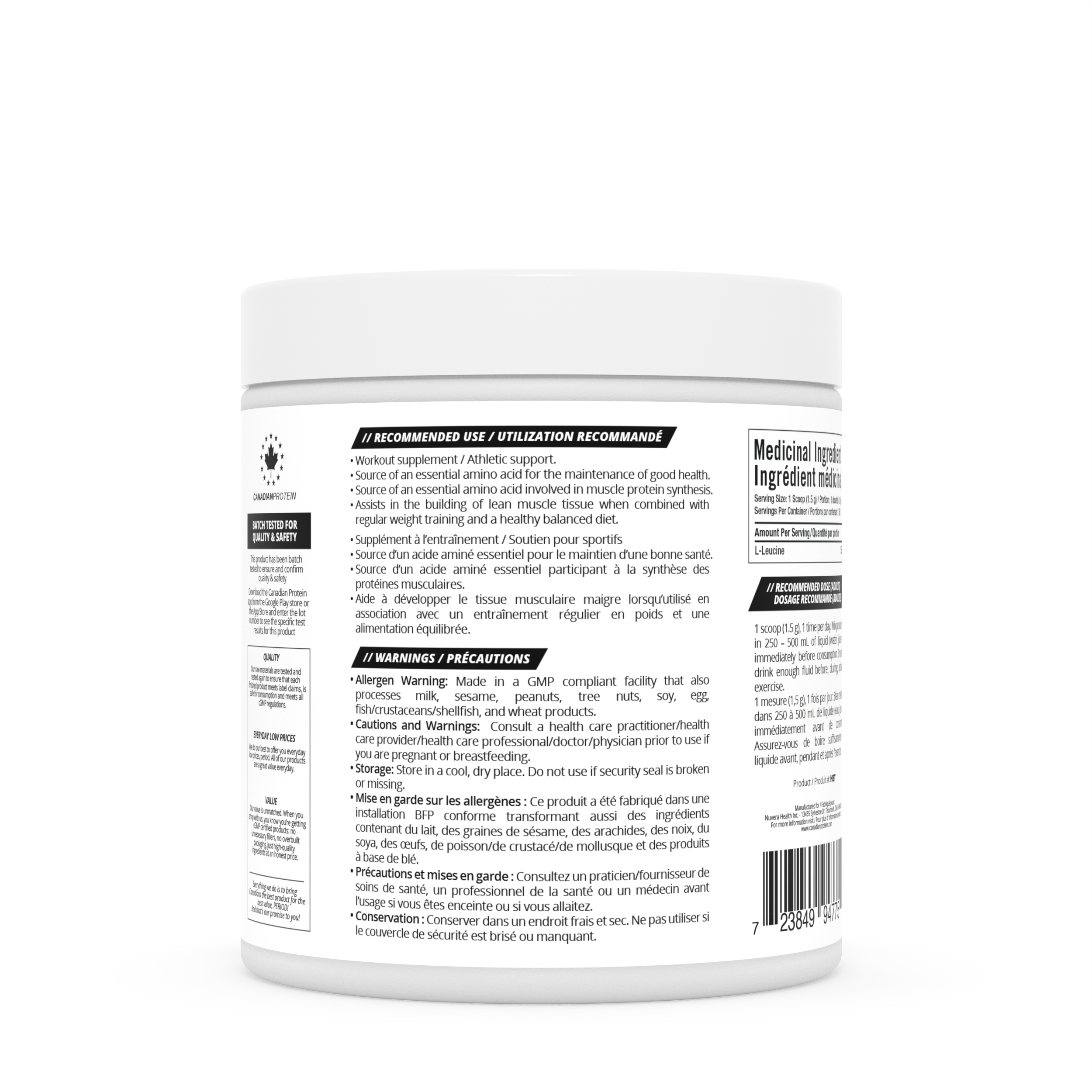 Fermented Leucine