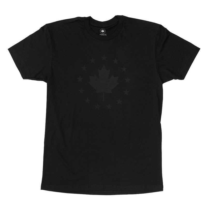 Men's Signature T-Shirt Black w/ Black Logo