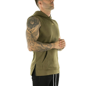 Sleeveless Tech Hoodie