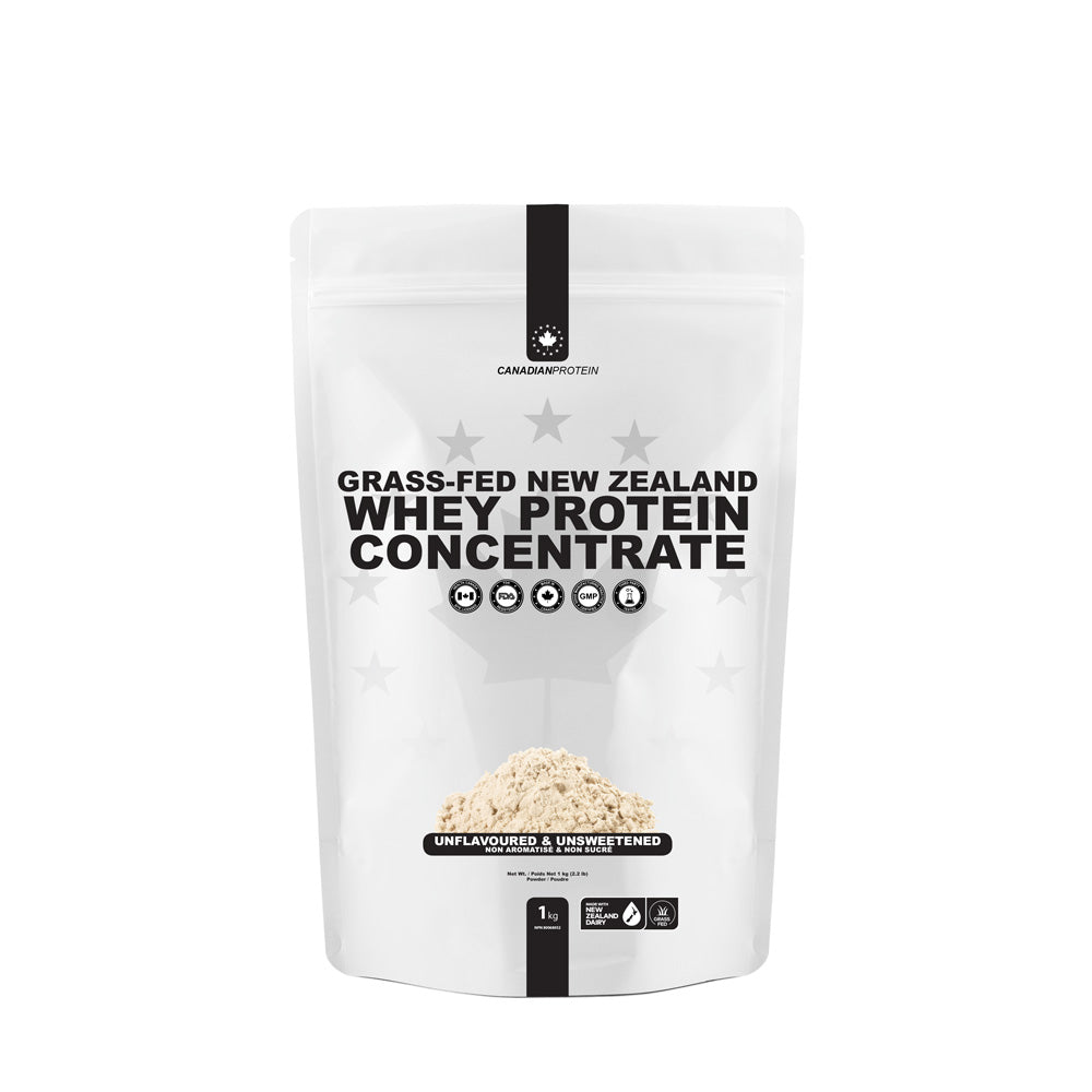 Buy New Zealand Whey Protein Concentrate (Grass-Fed) - Canadian Protein